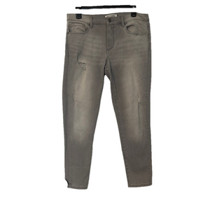Banana Republic Women's Gray Wash Skinny Premium Denim Jeans Size 30